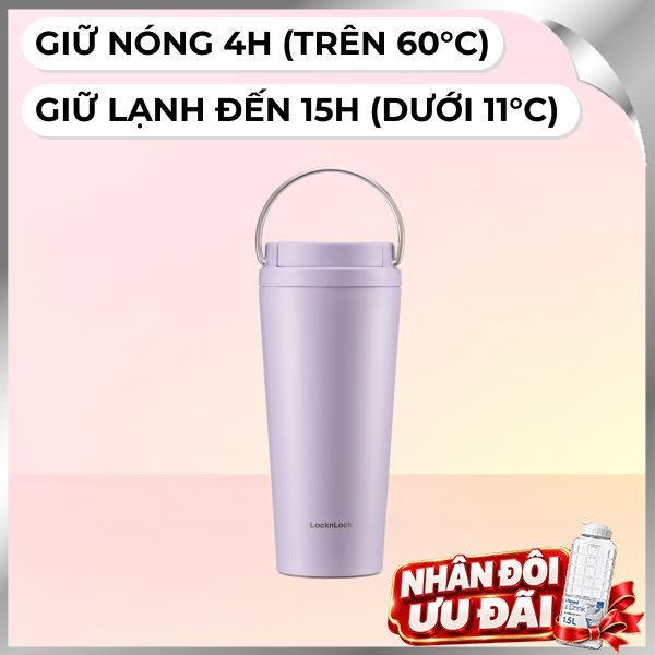 Bình giữ nhiệt Inox 304 550 ml Lock&Lock LHC3345VOL