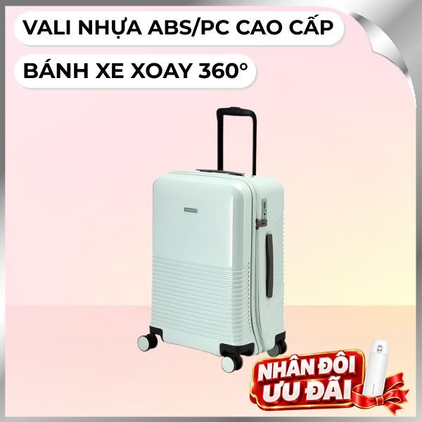 Vali kéo Lock&Lock LTZ902MIT 24 inch Xanh Bạc Hà