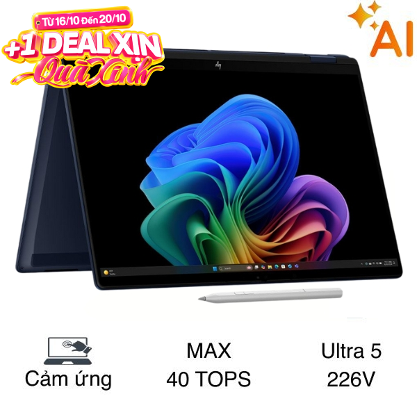 HP OmniBook X Flip 14 fm0088TU Ultra 5 226V (BZ7Q2PA)
