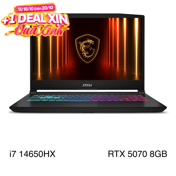 MSI Gaming Katana 15 HX B14WGK i7 14650HX (023VN)