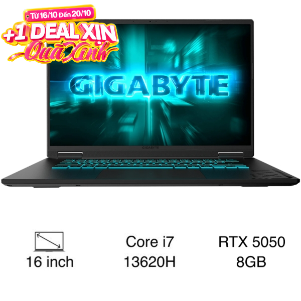GIGABYTE Gaming A16 GA6H i7 13620H (GAMING-A16-CTHI3VN893SH)