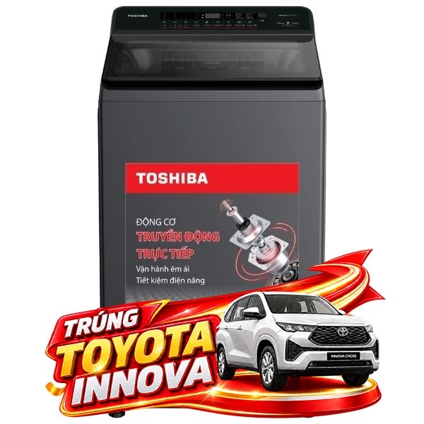 Máy giặt Toshiba Inverter 13 kg AW-T26D1400TV (MG)