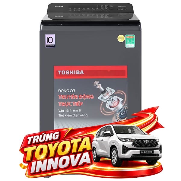 Toshiba Inverter 12 Kg AW-T26D1300TV (MG)