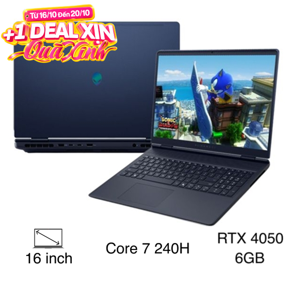 Dell Gaming Alienware 16 Aurora AC16250 Core 7 240H (AC16250-C7H161W11II4050)