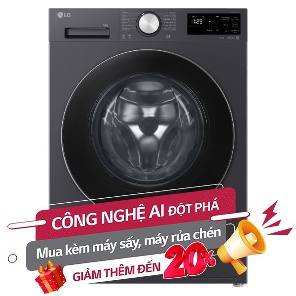 Máy giặt LG Inverter 13 kg FX1413S5G