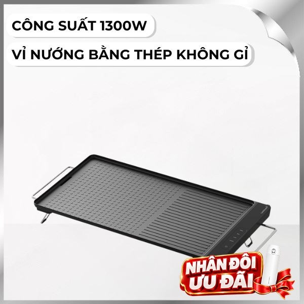 Bếp nướng điện Lock&Lock EJG311BLK