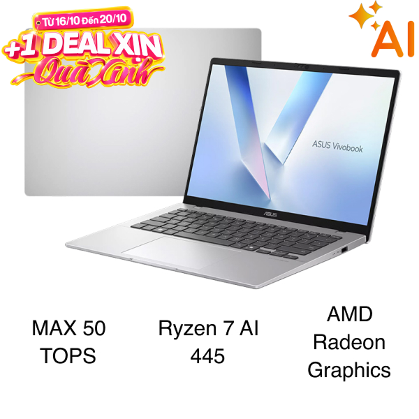 Asus Vivobook 14 M1407GA R7 AI 445 (LY270W)