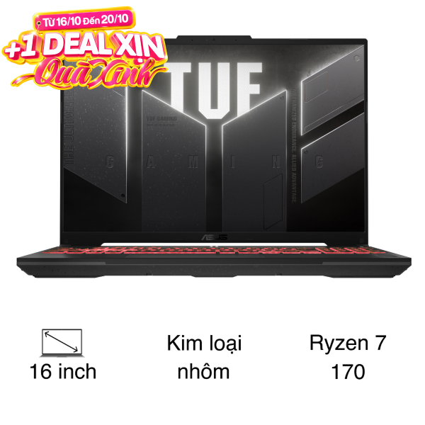 Asus TUF Gaming A16 FA607NUQ R7 170 (RL007W)