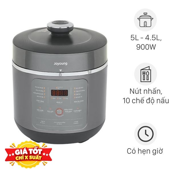 Nồi áp suất điện Joyoung 5 lít - 4.5 lít JHPC-5039