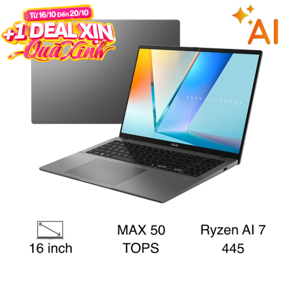 Asus Vivobook S16 M3607GA R7 AI 445 (SH034W)