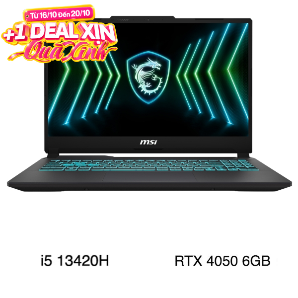 MSI Gaming Cyborg 15 Black Edition A13VE i5 13420H (A13VE-2410VN)