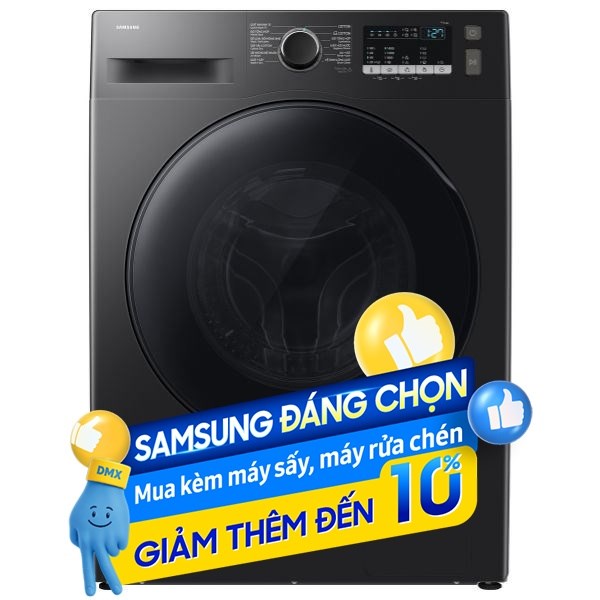 Samsung Inverter Giặt 10 Kg - Sấy 6 Kg WD10HG4U04BBSV