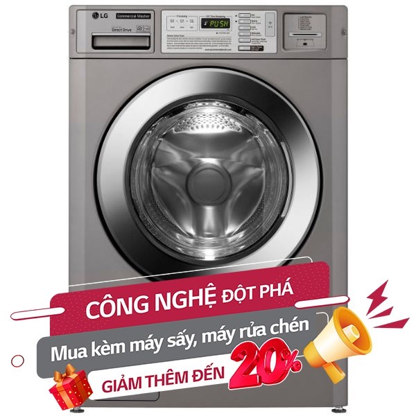 Máy giặt công nghiệp LG Inverter 13 kg CWG27MDQRS