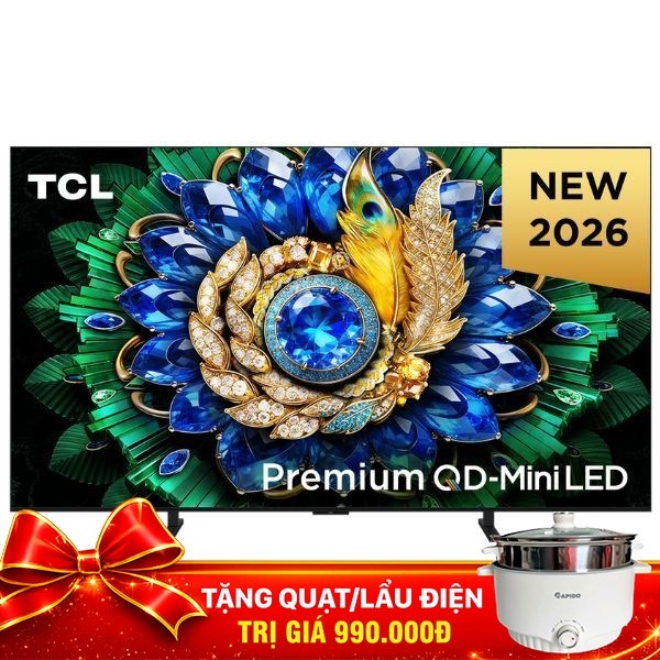 Google Tivi QD-Mini LED TCL 4K 65 inch 65A400M