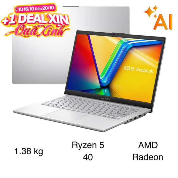 Asus Vivobook Go 14 E1404FA R5 40 (EB1832W)