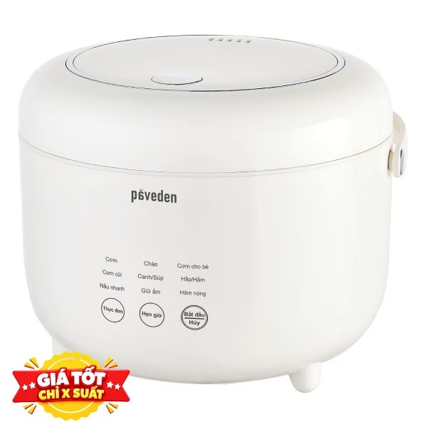 Nồi cơm nắp gài Paveden 1.2 lít PR-1255SW
