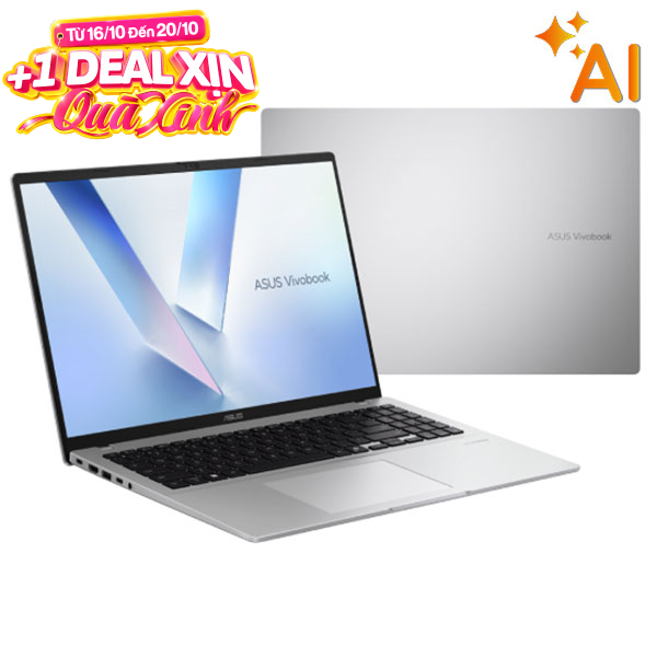 Laptop Asus Vivobook 16 X1607CA - MB387W (Ultra 5 225H, 16GB, 512GB, WUXGA, Win11)
