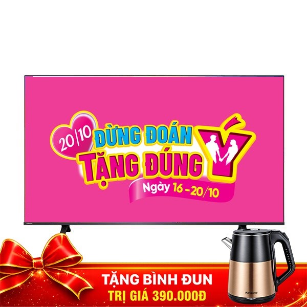 Smart Tivi Toshiba AI 4K 50 inch 50C350RP