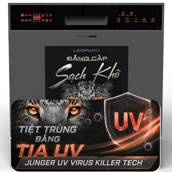 Máy rửa chén độc lập Junger Leopard DWJ-103 Pro