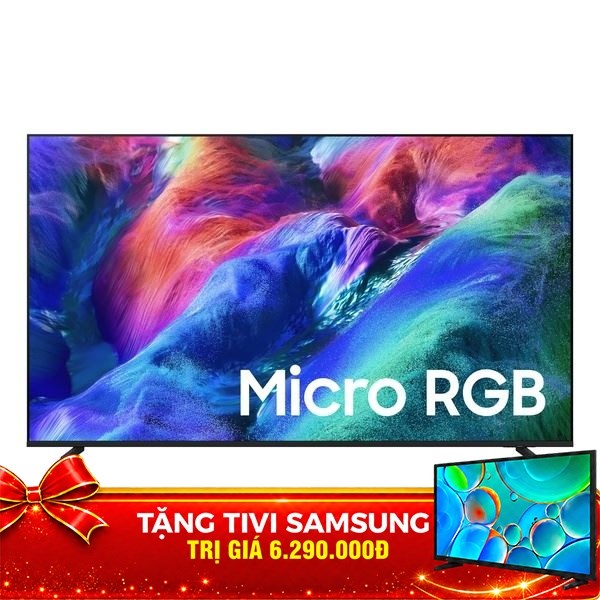 Smart tivi Micro RGB Samsung AI 4K 100 inch MRA100R85HKXXV