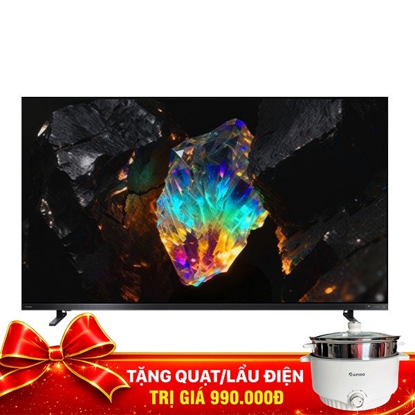 Smart Tivi RGB Mini LED Toshiba AI 4K 75 inch 75ZXSP