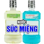 Nước súc miệng, xịt thơm miệng