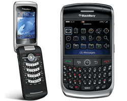 BlackBerry nắp gập và 8900 đến châu Á