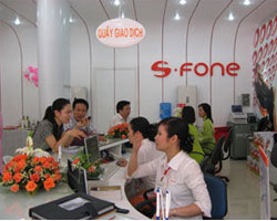 S-Fone mở rộng vùng phủ sóng dịch vụ 3G-EVDO