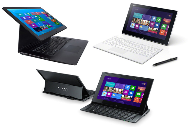Laptop VAIO hiện đại
