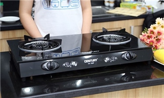 Vệ sinh bếp gas đôi