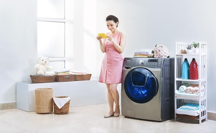 Máy giặt không được dưới 0 độ C sẽ gây biến dạng một số bộ phận