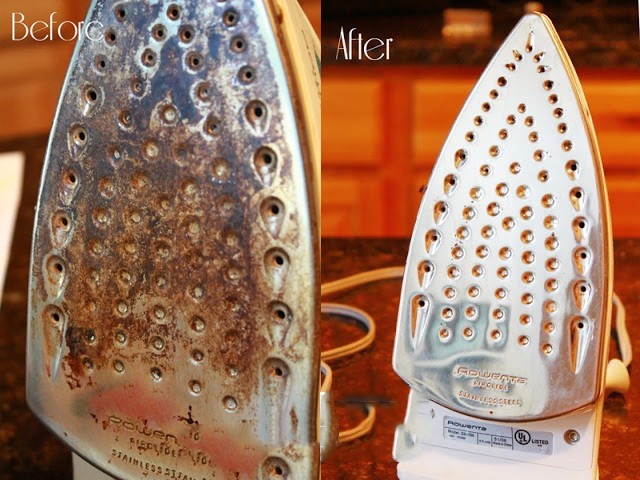 Xử lý mặt bàn ủi bị cháy bằng dấm và baking soda Cách chữa mặt bàn ủi bị cháy bằng dấm và baking soda > Xử lý mặt bàn ủi bị cháy bằng dấm và baking soda