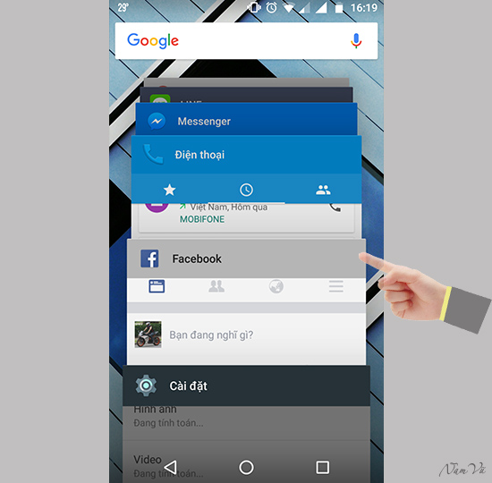 Tắt các ứng dụng chạy ngầm Tắt các ứng dụng chạy ngầm