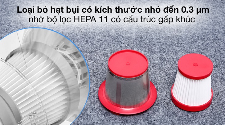 Máy hút bụi cầm tay không dây Deerma VC01