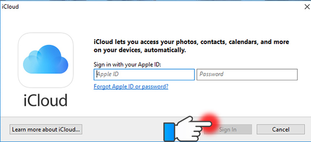Sau khi cài đặt xong, bạn cần phải đăng nhập ID Apple để sử dụng ứng dụng
