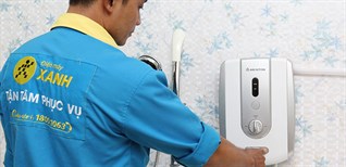 Hướng dẫn cách lắp đặt máy nước nóng trực tiếp