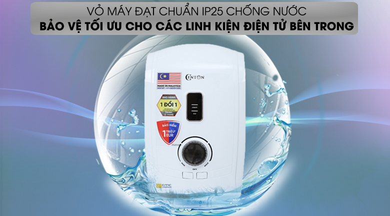 Kinh nghiệm chọn mua máy nước nóng tốt nhất, phù hợp với nhu cầu > bình nước nóng có vỏ máy bằng nhựa.