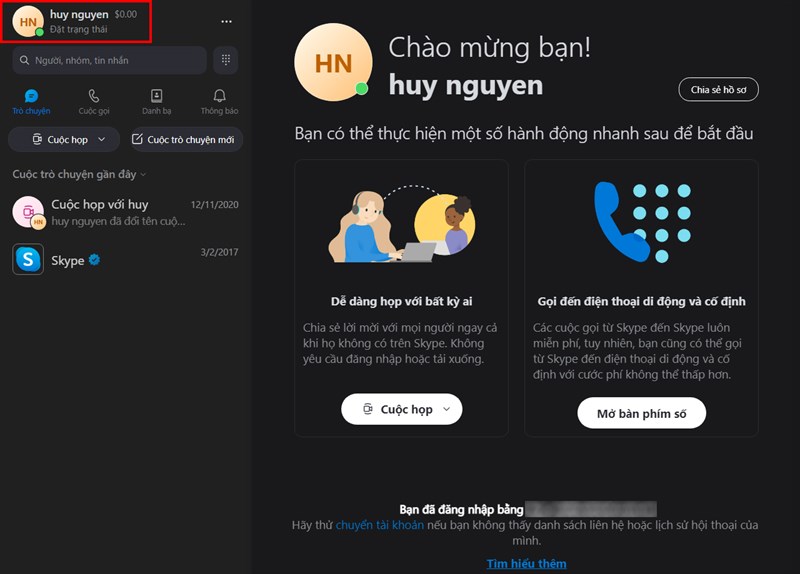 Mẹo dùng Skype Mẹo dùng Skype
