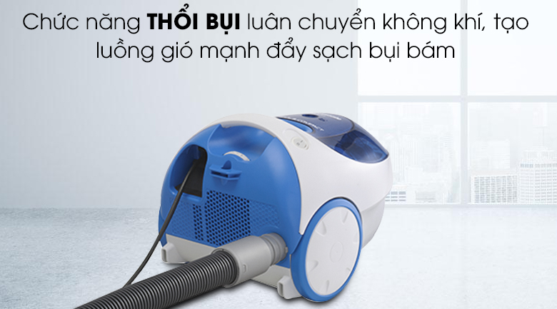 Chức năng thổi của máy hút bụi