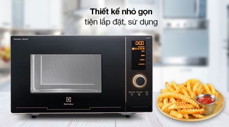 Chọn mua lò vi sóng có kích thước phù hợp với gian bếp