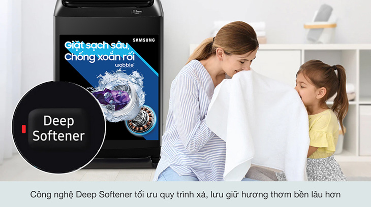 Deep Softener - Chế độ giặt lưu hương