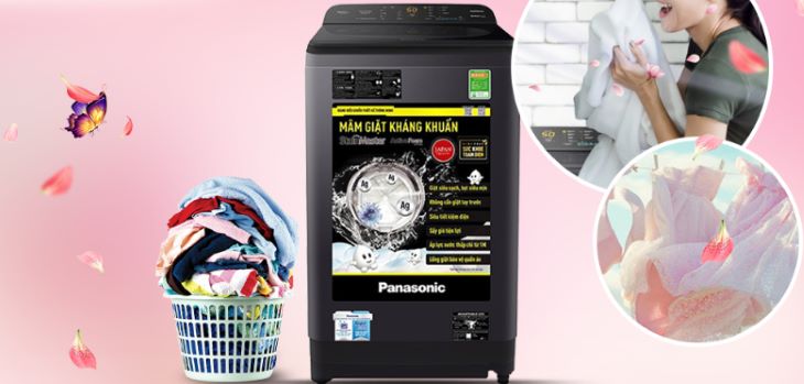 Máy giặt Panasonic 8.5 Kg NA-F85A9BRV khi được đặt ngay ngắn sẽ giảm thiểu được những rung lắc gây hư hỏng