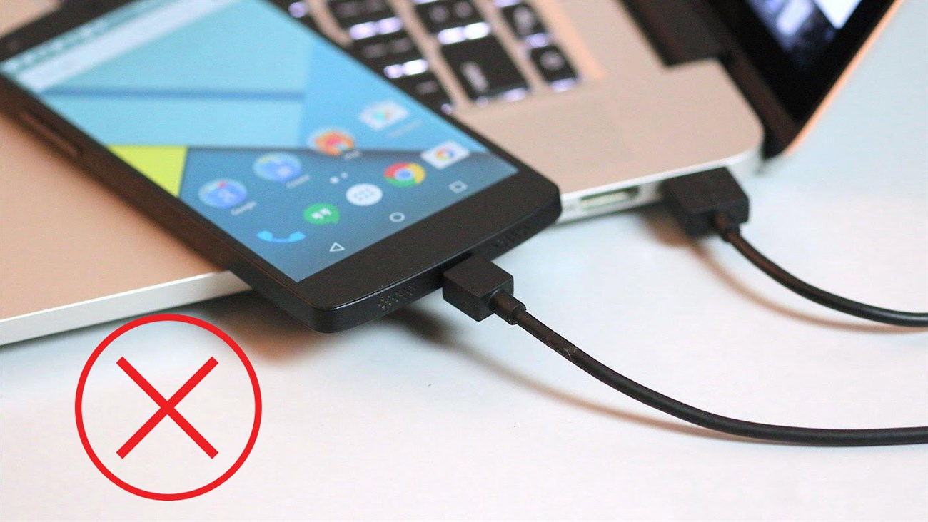 Use a power outlet instead of a USB port