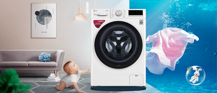 Vệ sinh định kỳ máy giặt để tránh tích tụ bụi bẩn, vi khuẩn