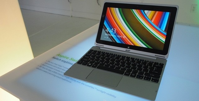 Laptop acer aspire switch 10 e - sw3 – năng động, trang nhã, đầy cá tính