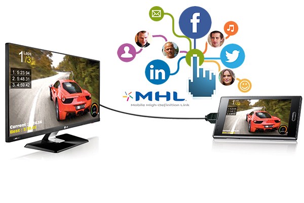 Kết nối MHL mang đến bạn sự giải trí không giới hạn Kết nối MHL mang đến bạn sự giải trí không giới hạn