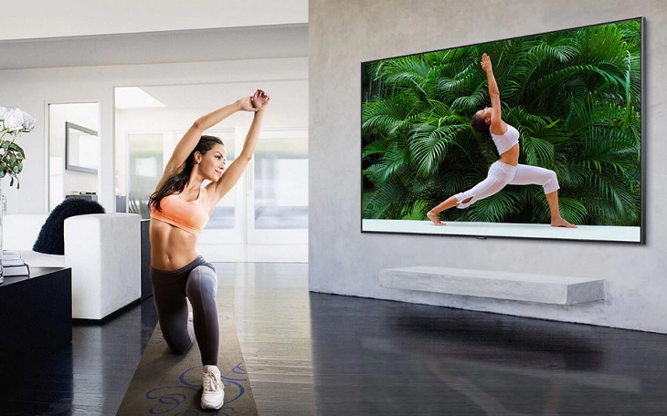 Tivi màn hình lớn giúp nâng tầm không gian sống