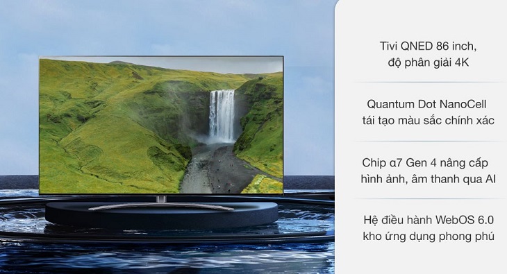 Tivi LG kích thước màn hình lớn