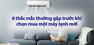 6 thắc mắc thường gặp trước khi chọn mua một máy lạnh mới