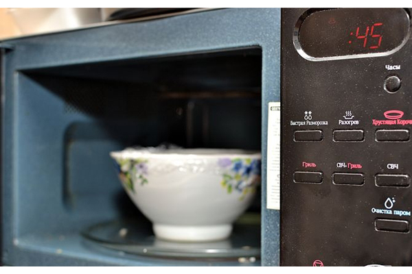 Bước 3 Nướng trứng Trứng chiên bằng lò vi sóng